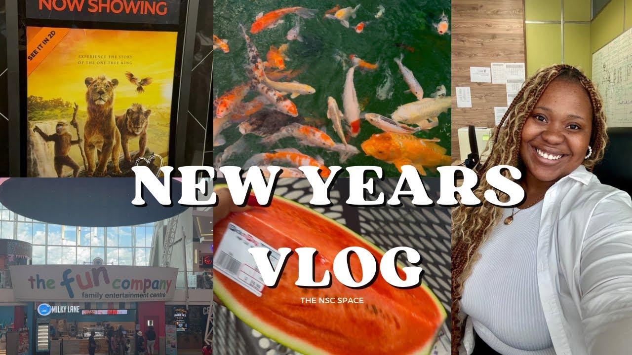 HAPPY NEW YEAR 🎉 | LET’S GO WATCH MUFASA | VISION BOARD TIME | BACK TO BLOEM | SHOPPING HAUL