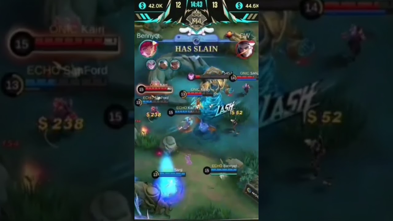 bennyqt one hit using beatrix, on Claude M4 Mobile legends echo mobile legends, #m4 mlbb