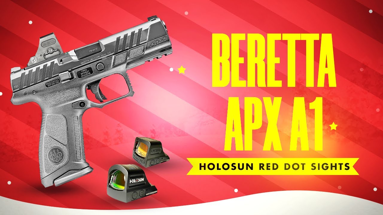 Top 5 Beretta APX A1 Full Size & Compact Holosun Red Dot Sights