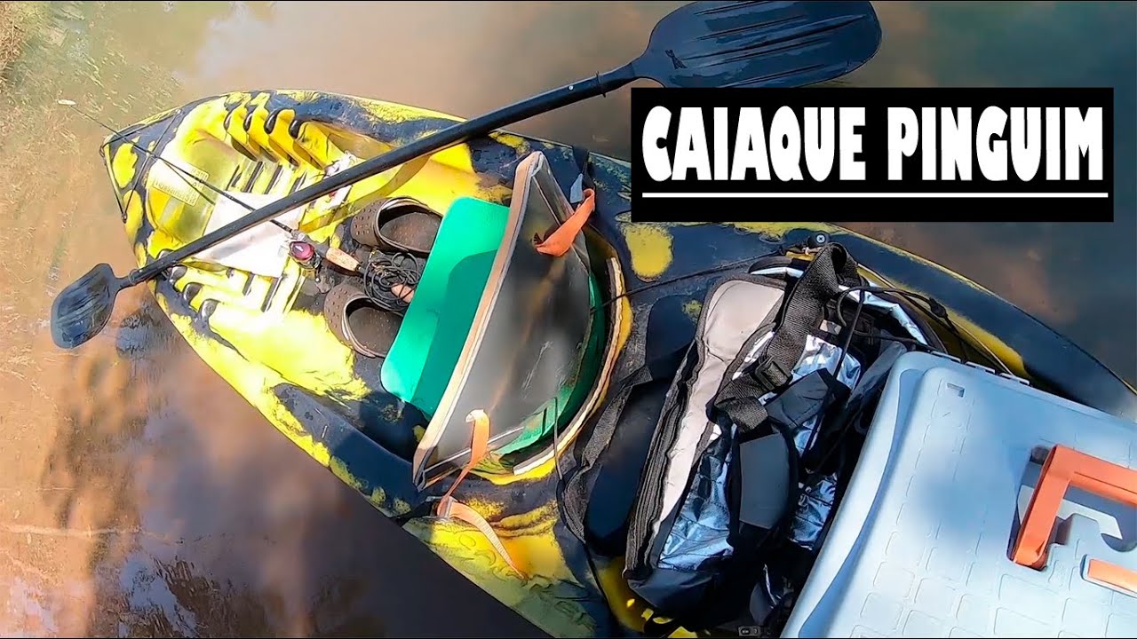 CAIAQUE PINGUIM DA CAIAKER, O CAIAQUE MAIS BARATO DO BRASIL