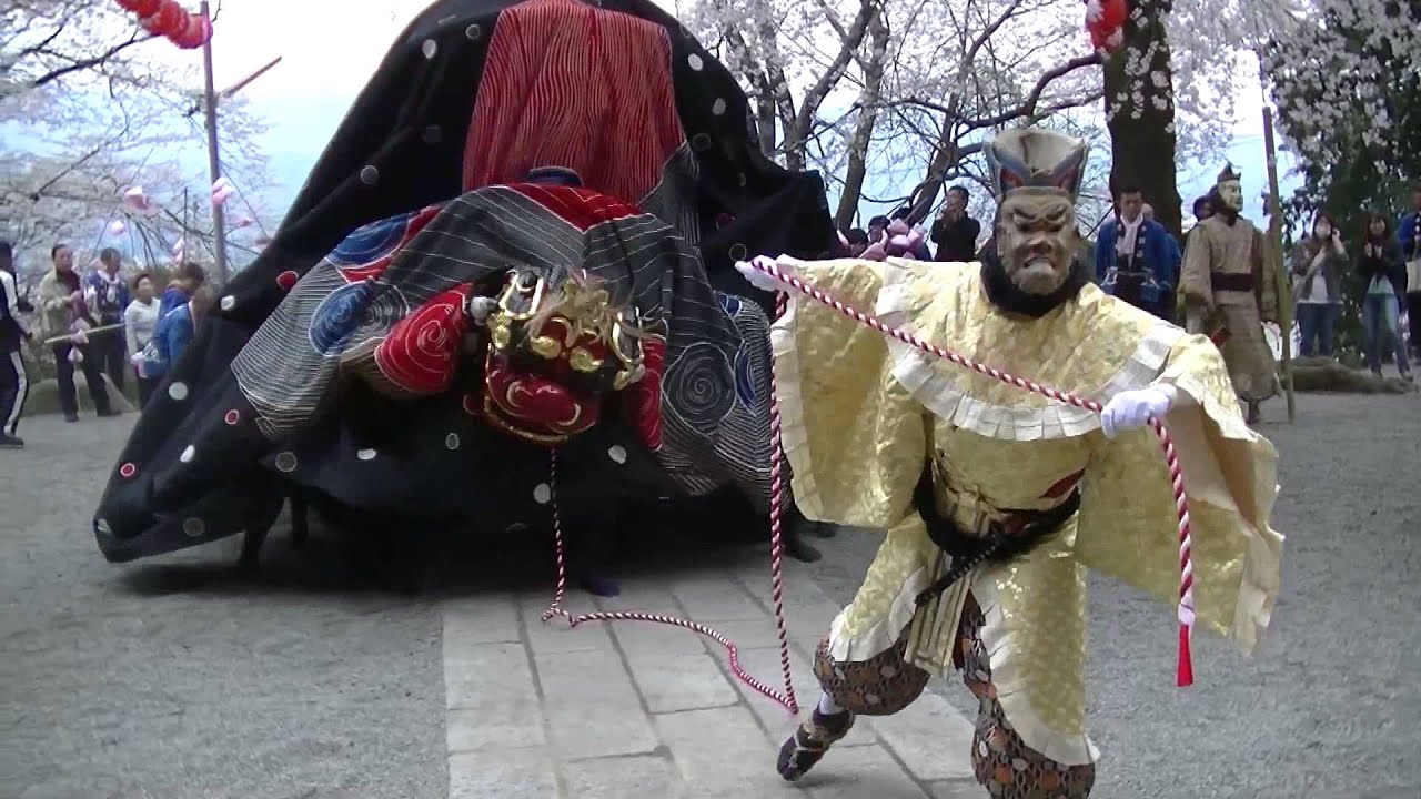 平成26年　牛牧神社　春季祭典　獅子舞おこし