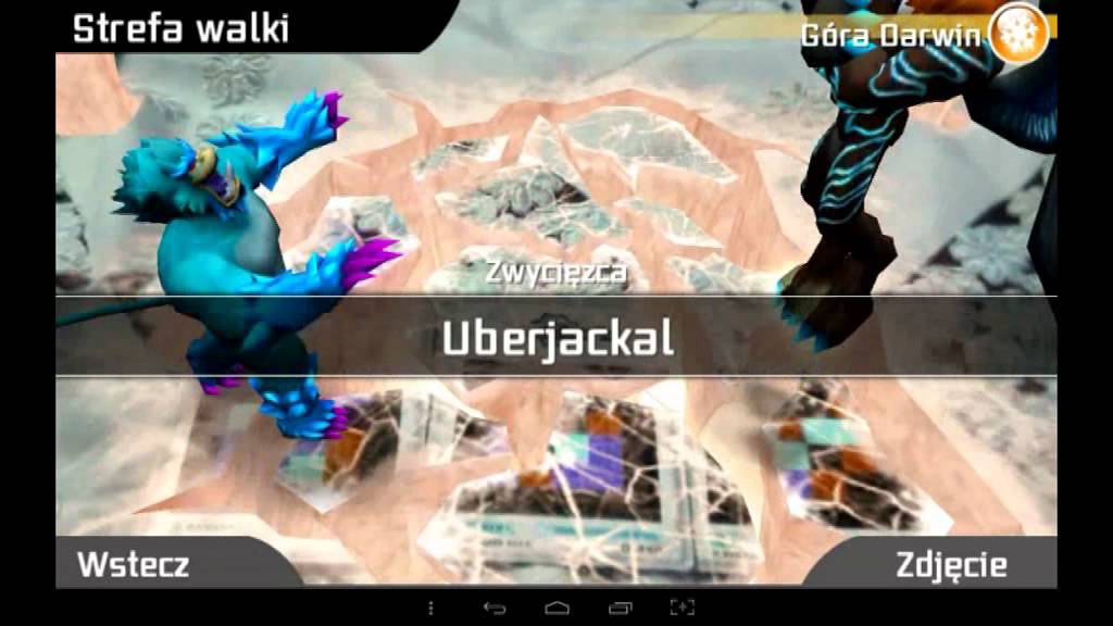 INVIZIMALS-walka-Qinling vs Uberjackal