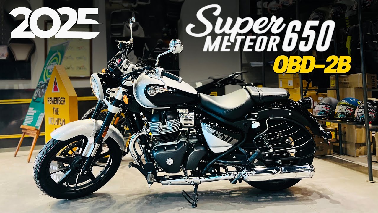 2025 Royal Enfield Super Meteor 650 Full Review 🔥 Price & Features ✅ Better Than Eliminator ?