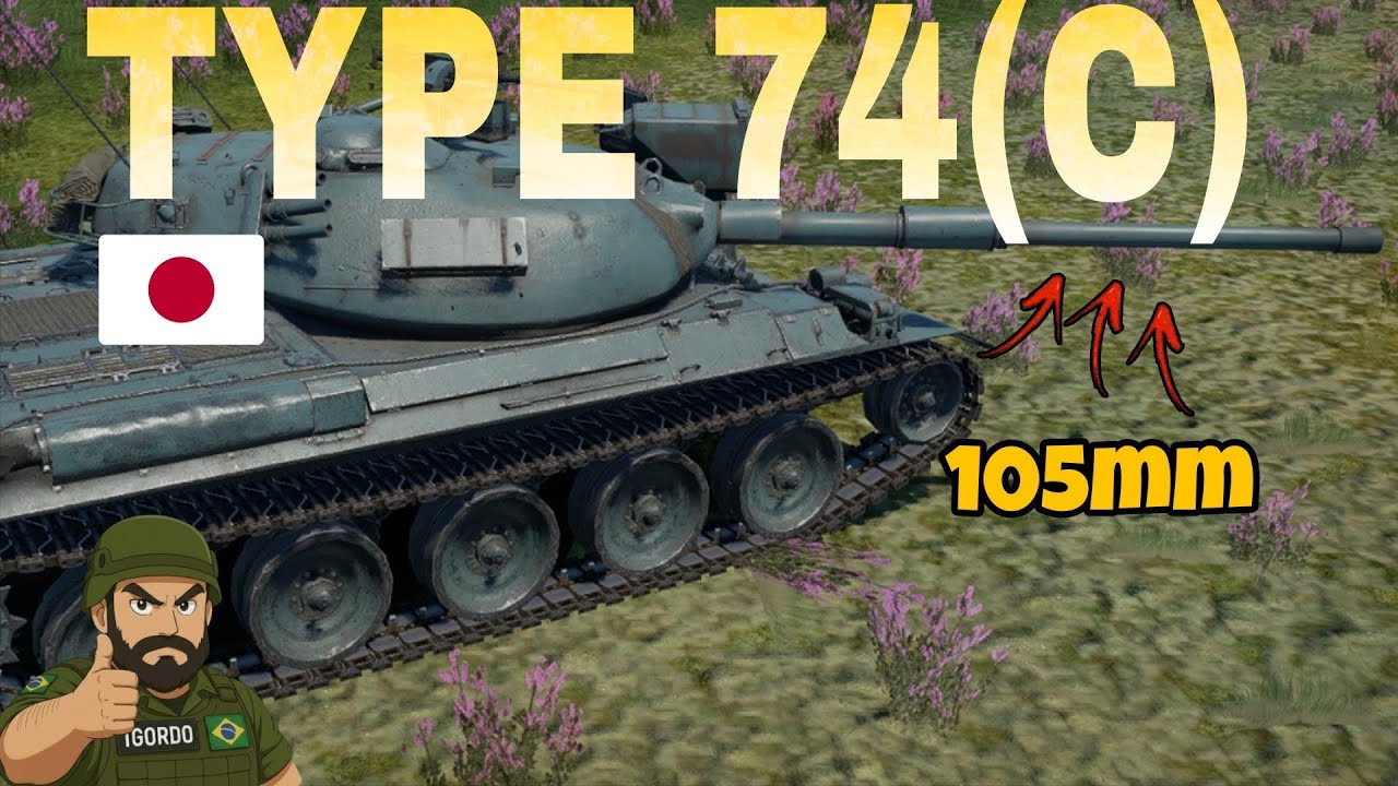 WAR THUNDER MOBILE GAMEPLAY - TYPE 74(C) 🇯🇵