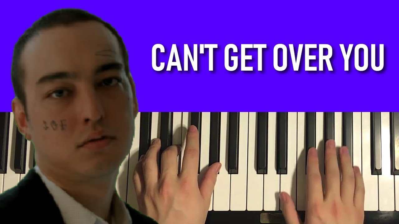 HOW TO PLAY - Joji ft. Clams Casino - CAN'T GET OVER YOU (Piano Tutorial Lesson)