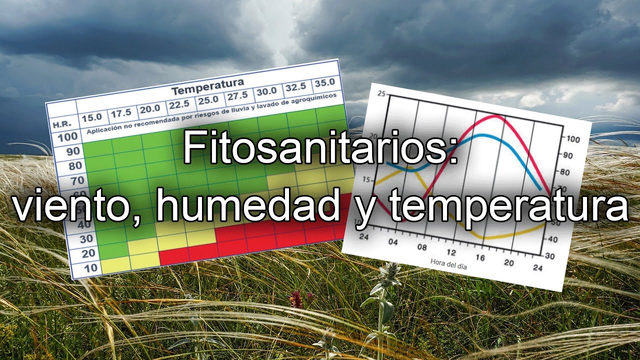 Cómo aplicar fitosanitarios: viento, humedad y temperatura 🌱💧🚜