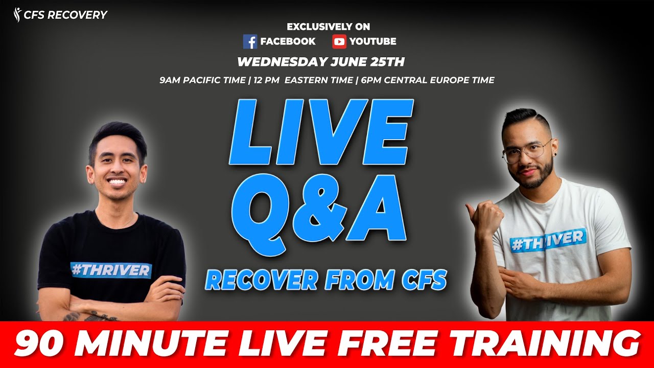 CFS Recovery Q&A Livestream with Crista and Ariel