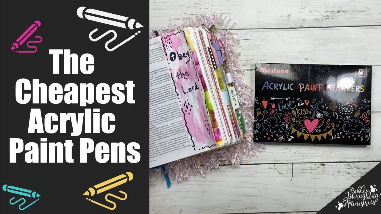 Review of the Cheapest Acrylic Paint Pens at Amazon