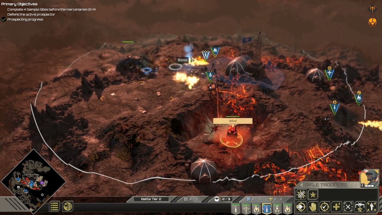 Starship Troopers Terran Command - Rising hell - part 2 - Lead by a sample
