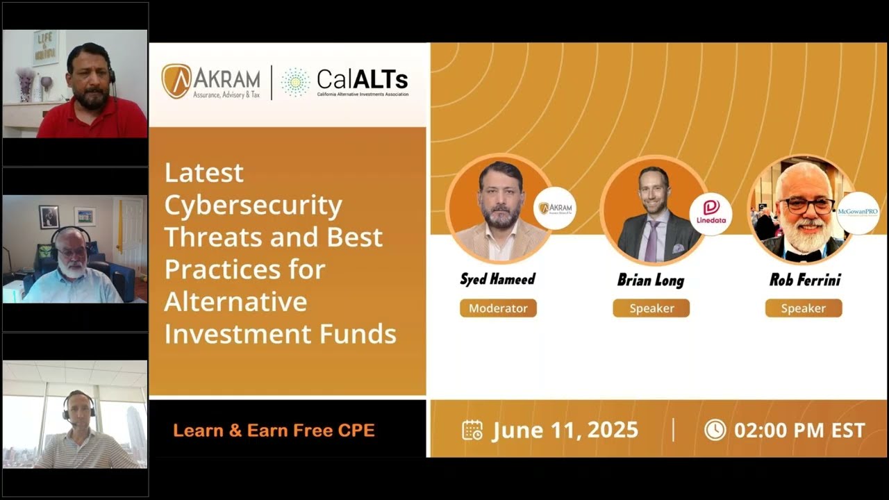 Latest Cybersecurity Threats and Best Practices for Alternative Investment Funds