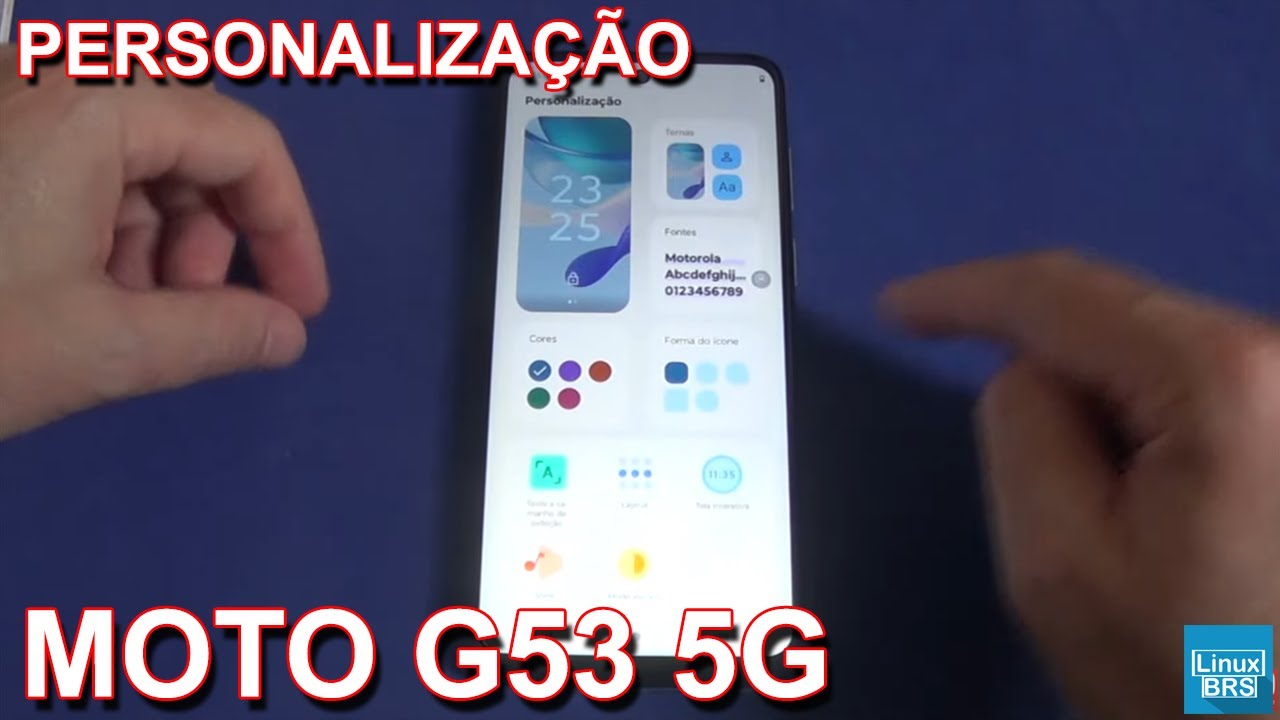 Motorola Moto G53 - personalização