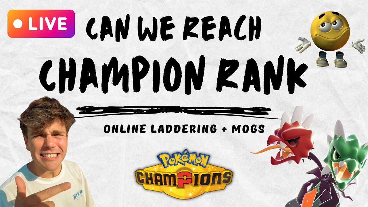 Сможем ли мы достичь ранга Чемпиона? | Pokemon Champions VGC Ladder