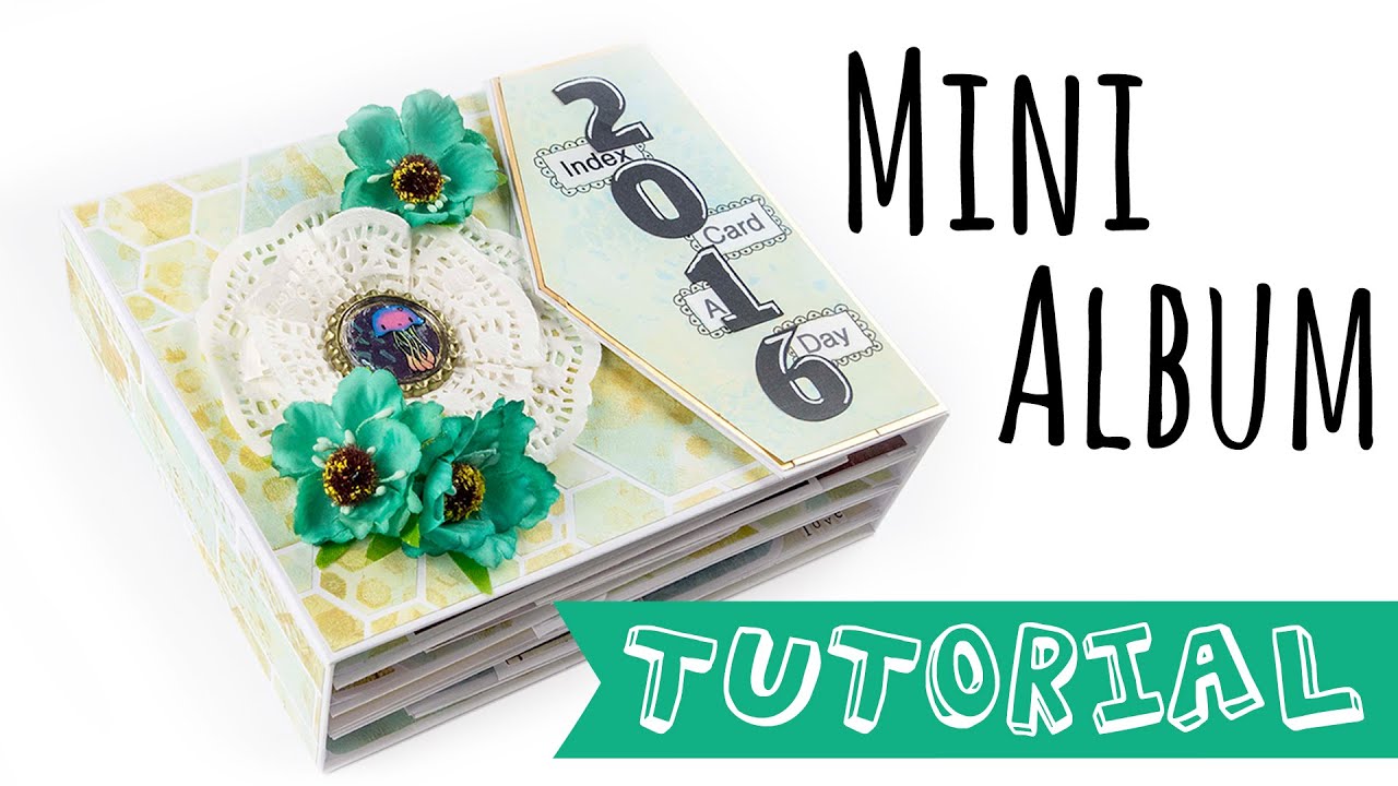 [Scrapbook Tutorial] Mini Album 