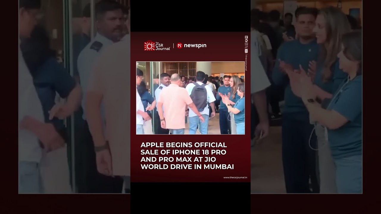 iPhone 18 Pro Sale Begins in India, Huge Crowds in Mumbai