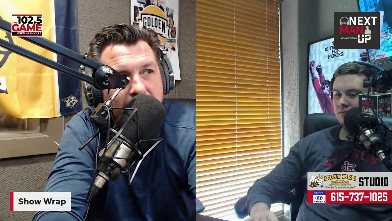 LIVE Next Man Up: Cory Curtis in Studio Talking Titans, Preds at the Trade Deadline
