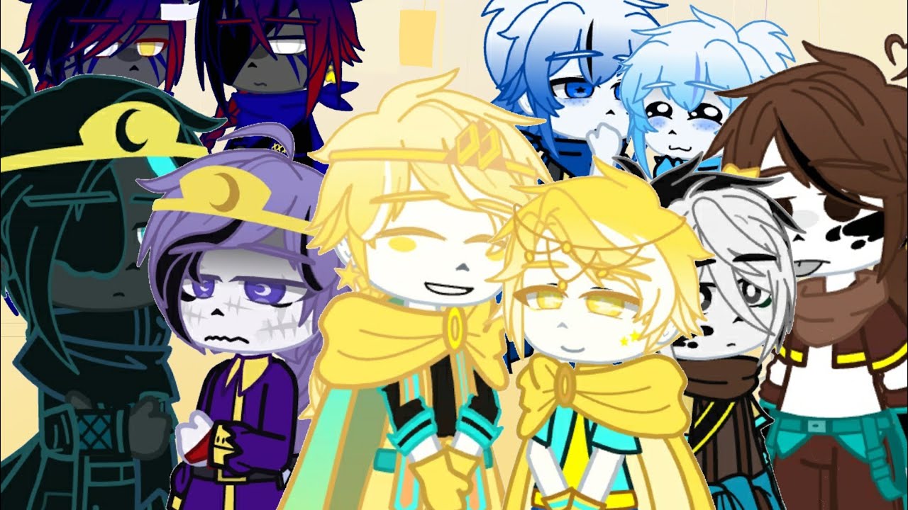'Past Sanses AU's React to their fanchildren'《Errink/Lustberry/Cream/Crossmare》