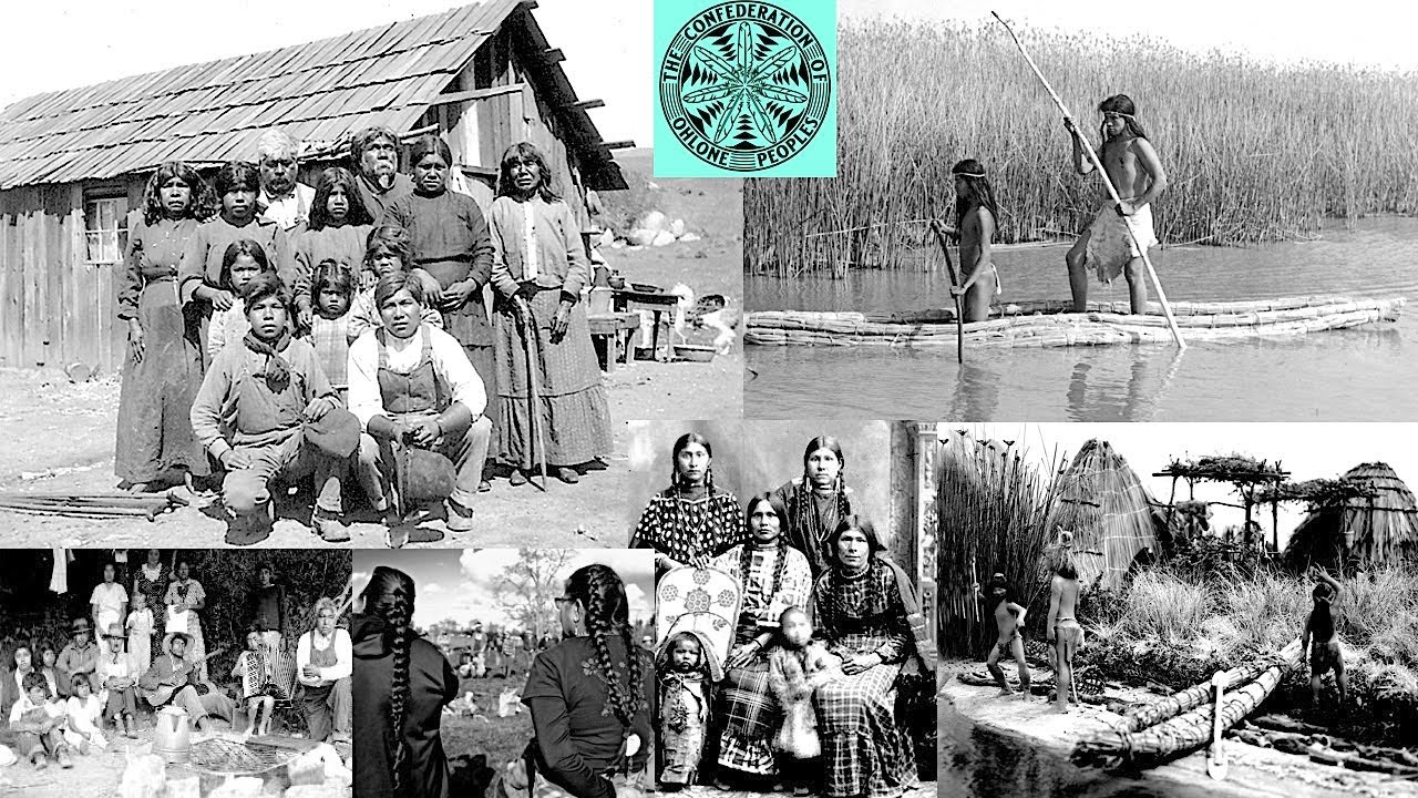 The Ohlone People: Costano /Costanoan - Monterey, Northern California -  USA - Penutian-Utian