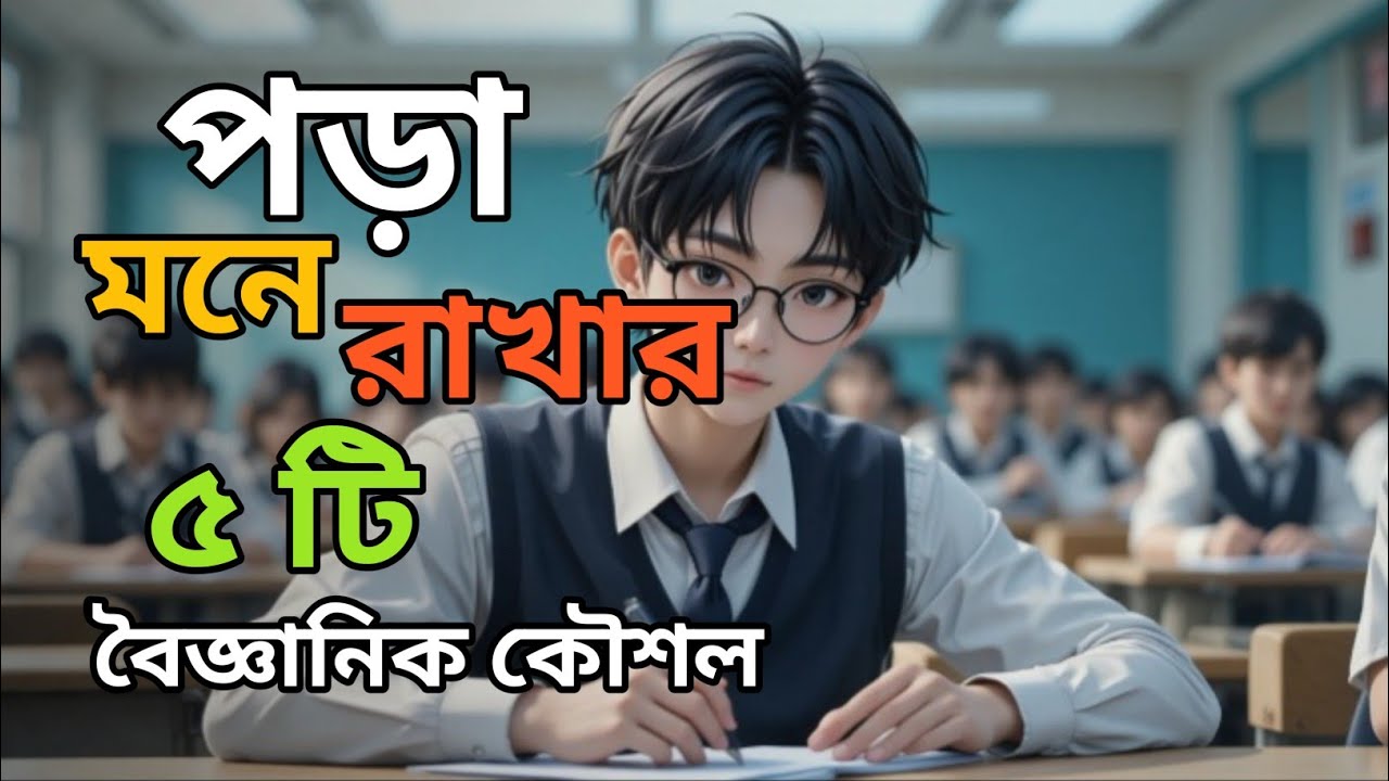 পড়া মনে রাখার বৈজ্ঞানিক কৌশল 🔥 | Bangla Study Motivation | #motivation #studyadvice 