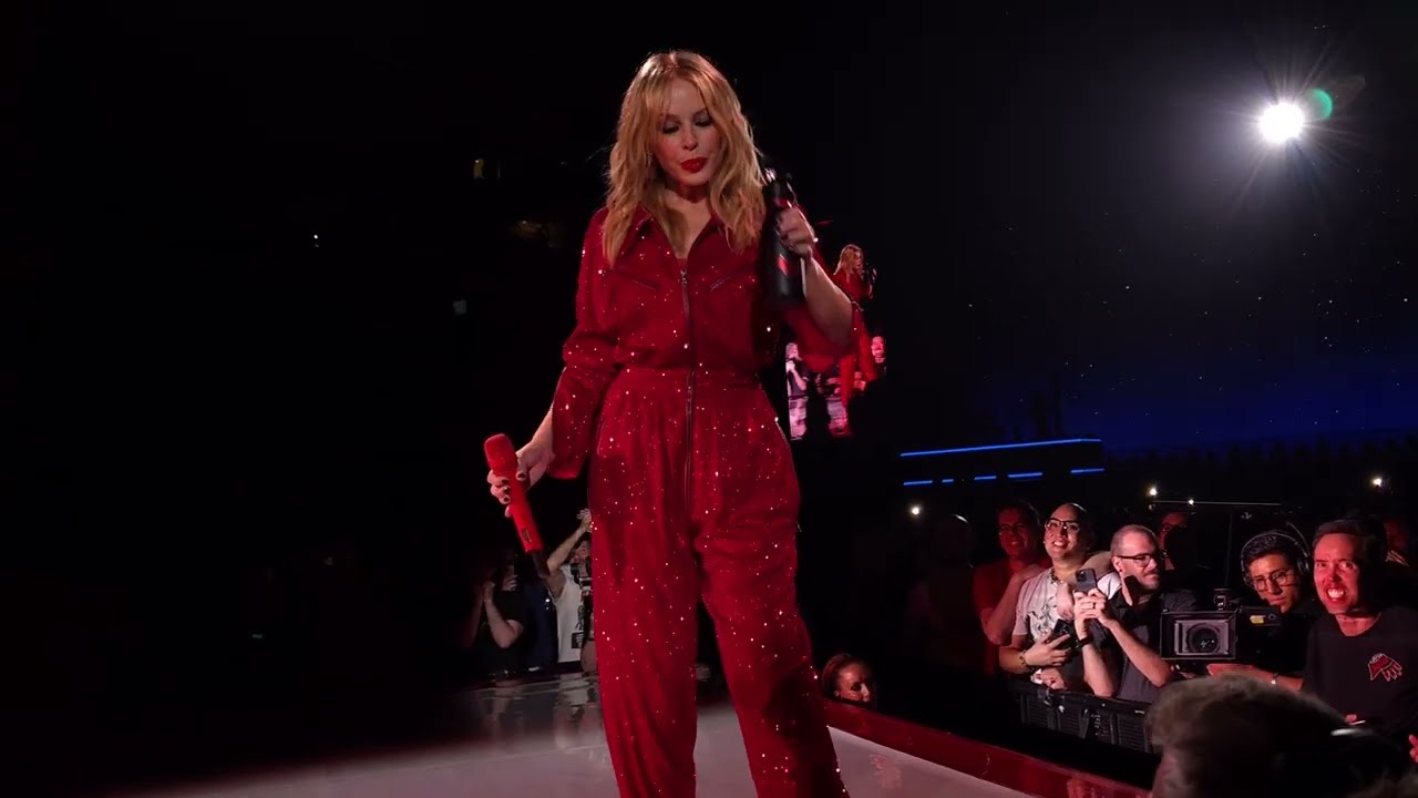 Kylie Minogue - Hold On To Now Live at Madison Square Garden New York City April 4 Tension Tour 2025