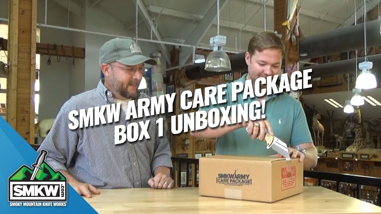 SPOILER ALERT: SMKWarmy Care Package 1 Unboxing