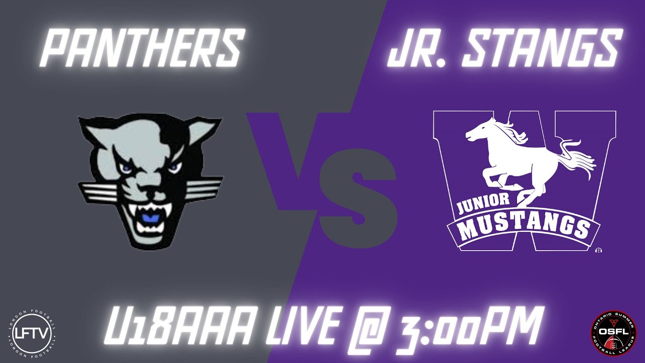 OSFL-U18AAA-SEMI-FINALS - Cumberland Panthers - London Jr Mustangs [2025-07-20]