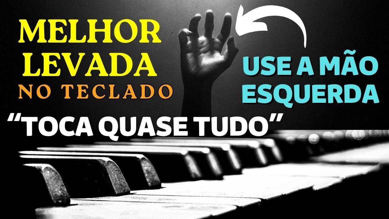 A LEVADA MAIS IMPORTANTE NO TECLADO PARA TOCAR NA IGREJA - TOCA QUASE TUDO (AULA DE TECLADO)
