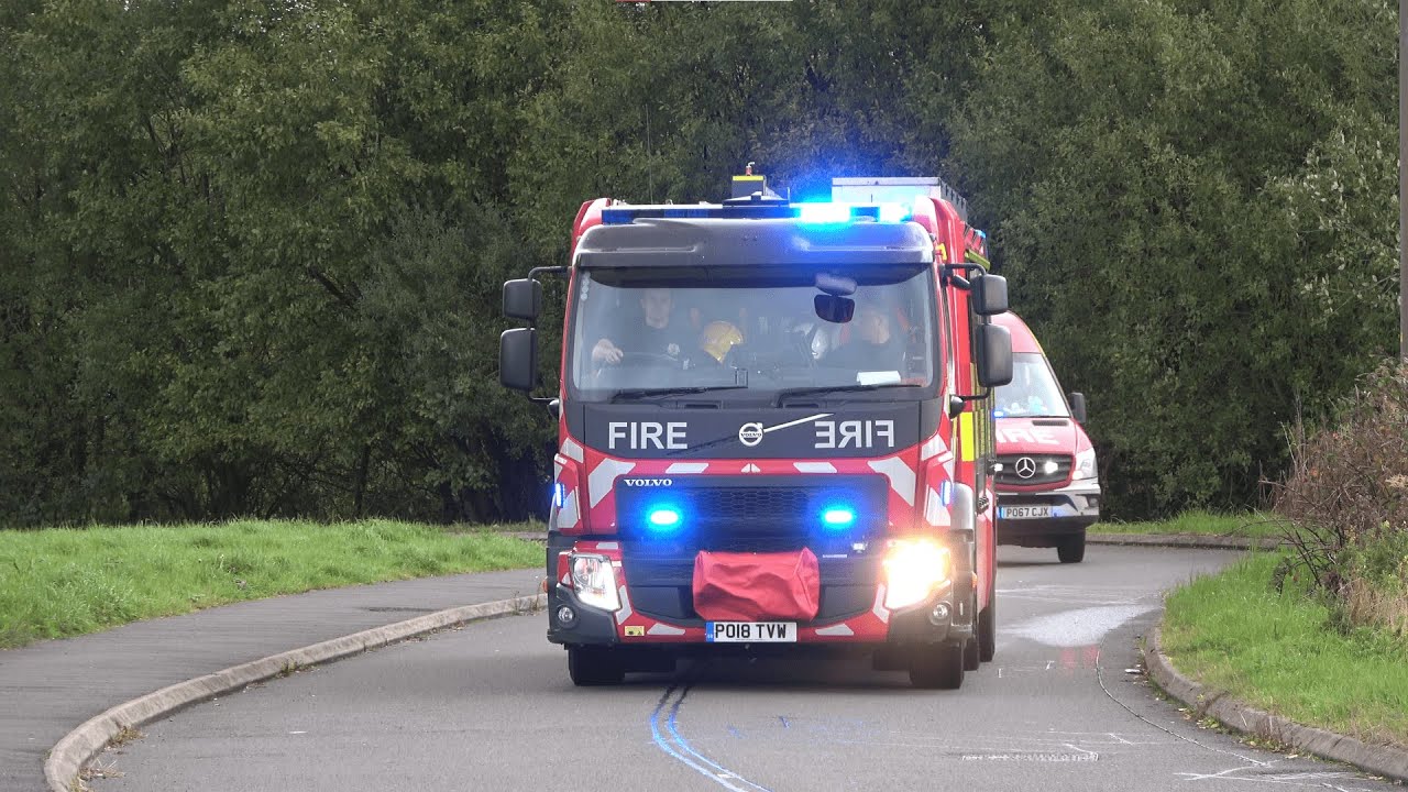 Ashton's Technical Response Unit Turnout - Greater Manchester Fire & Rescue Service