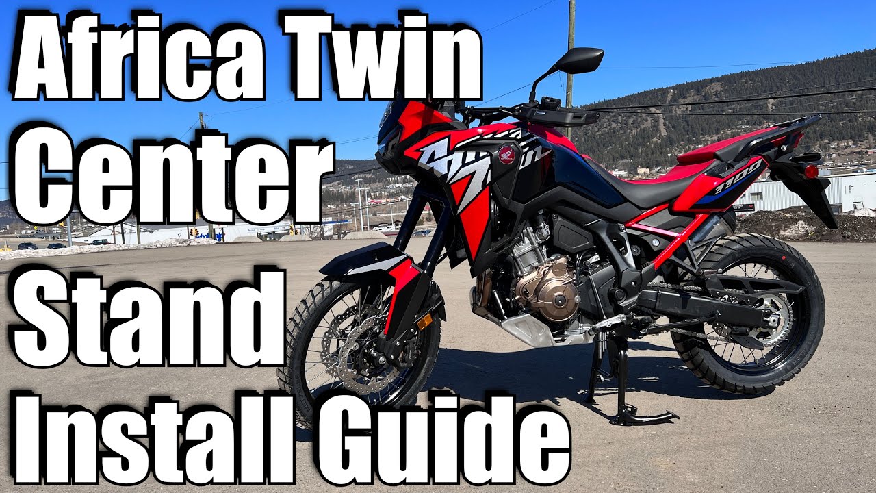 2023 Honda Africa Twin Center Stand Install Step-By-Step Guide