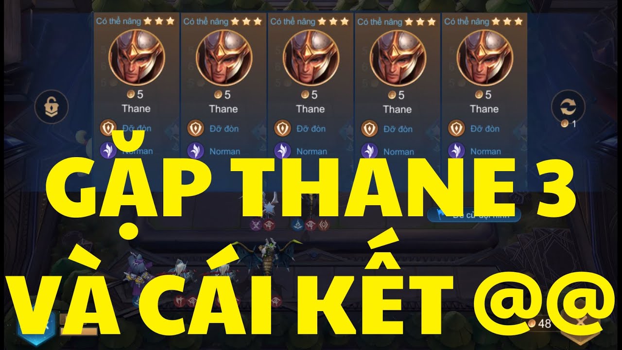 GẶP PHẢI THANE 3 NHƯNG CHƯA TÀI ĐÂU | CỜ LIÊN QUÂN SIZ