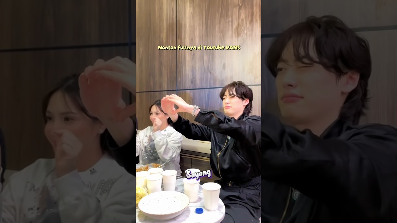 Nagita undang idolanya Lee Wonjung main Ke Andara Mukbang Makanan Indonesia. 