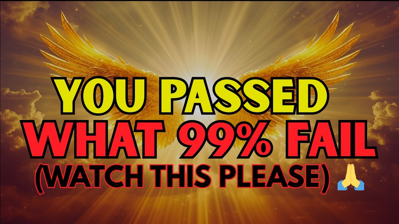 🔴 Chosen One You passed God's hardest test unknowingly. Results were excellent🚨🔥