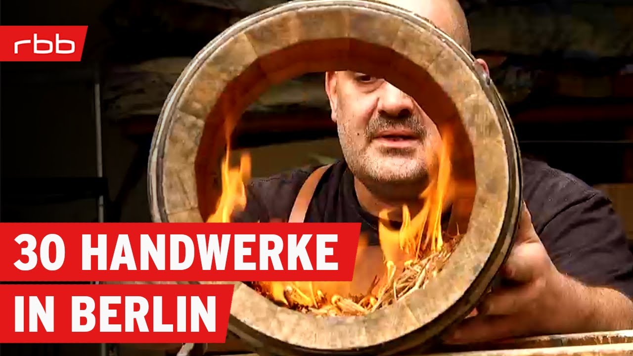 Böttcher, Sattler, Metzger - die 30 legendärsten Handwerke | Berlin erleben | Reportage