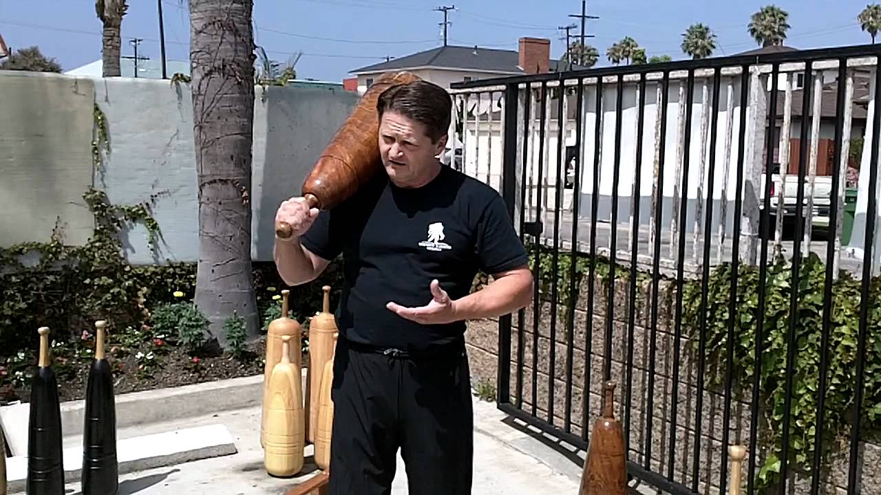 Explanation of Wooden Club Swinging Exercises and the benefits.