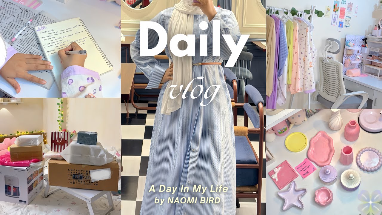 DAILY VLOG 🌷🌱  A REALISTIC WEEK IN MY LIFE ♡ 🍓STUDY, COOKING , SHOPPING