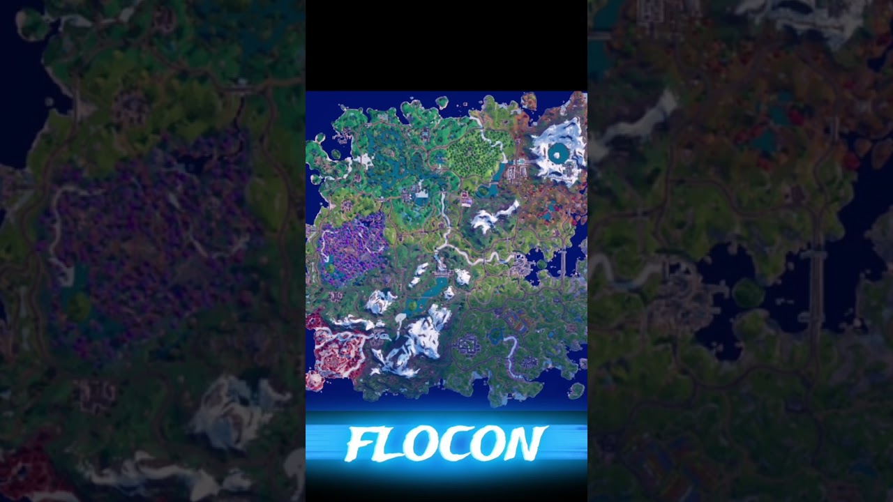 CHAPTER 6 MAP LOOKS FIRE!! #fortnite #flocon