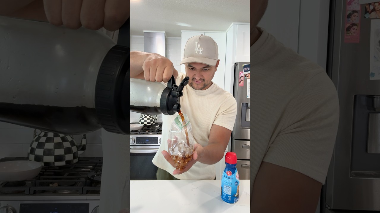Day 9 Making iced coffee in random stuff