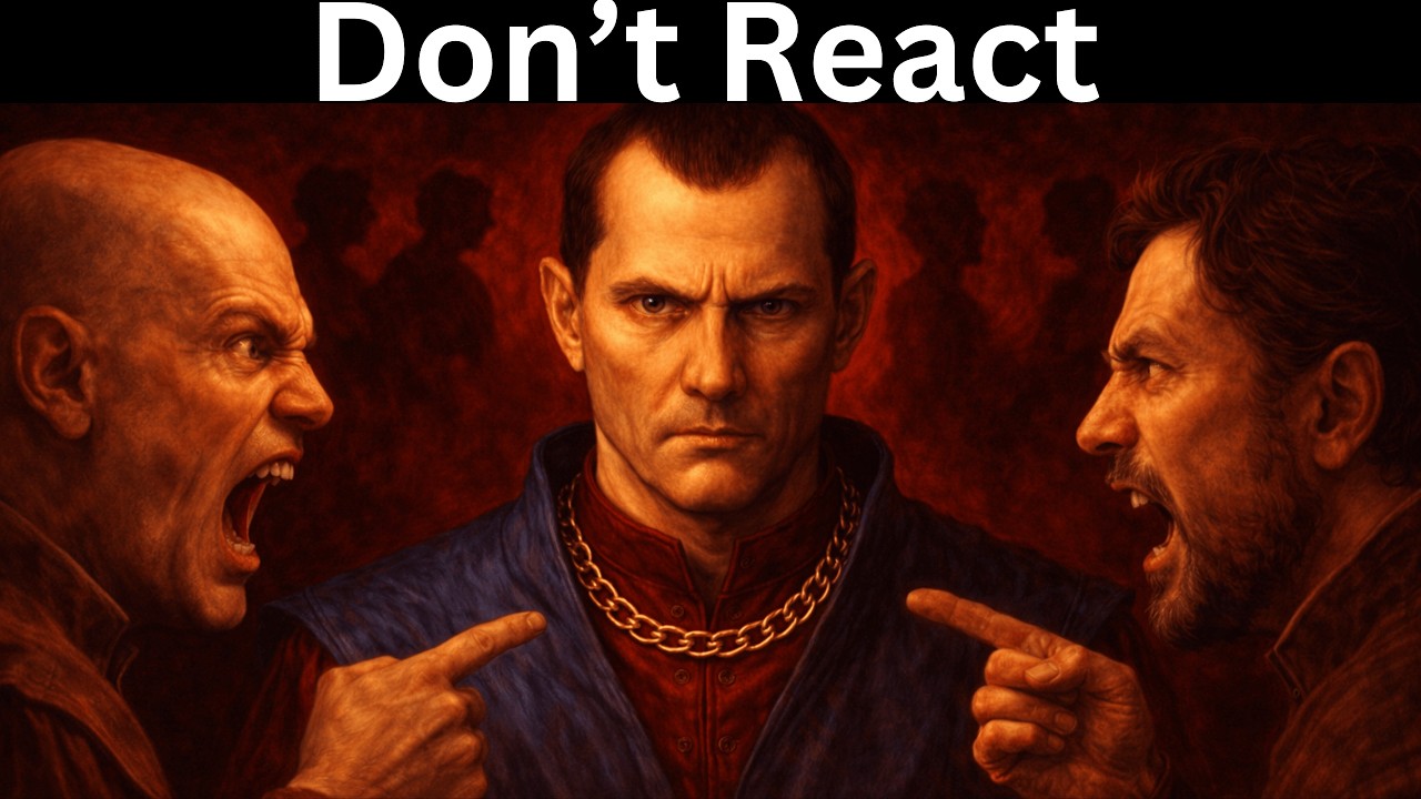 How to Stay Calm When They Try to Intimidate You – Machiavellian Strategy
