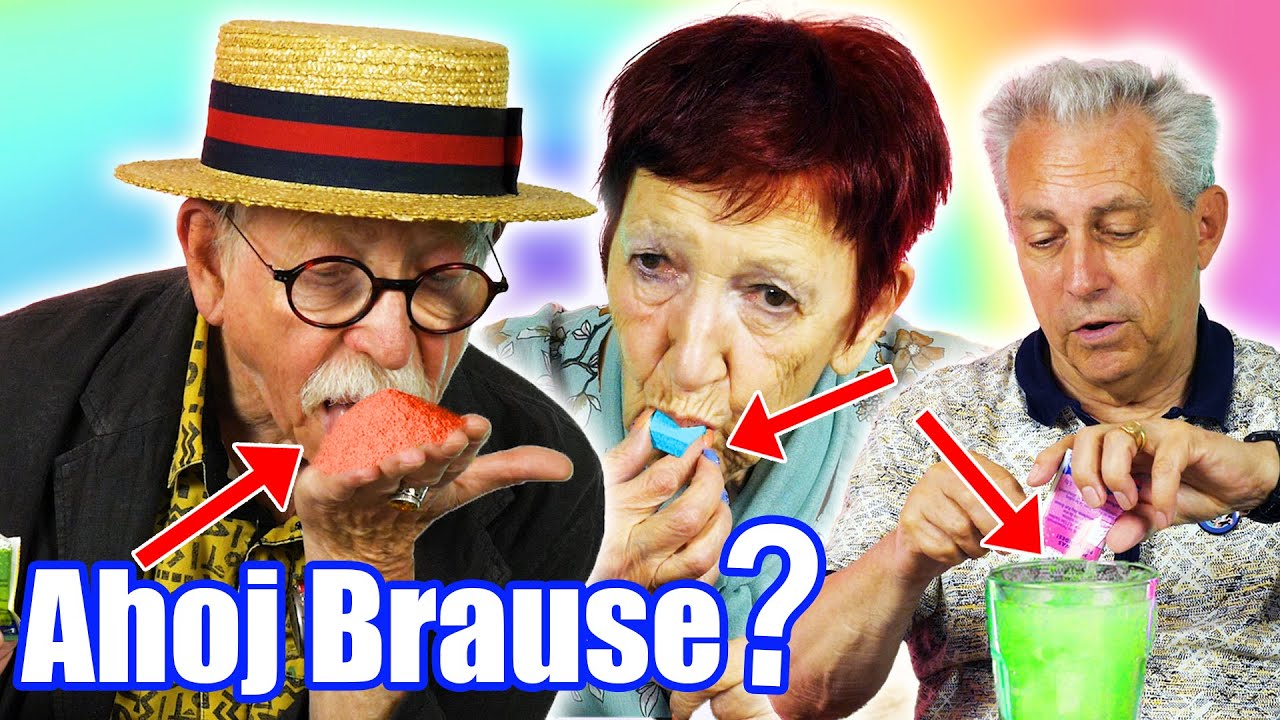WIE DAMALS?! Senioren probieren diverse AHOJ BRAUSE | Oma Geht Steil 🚀