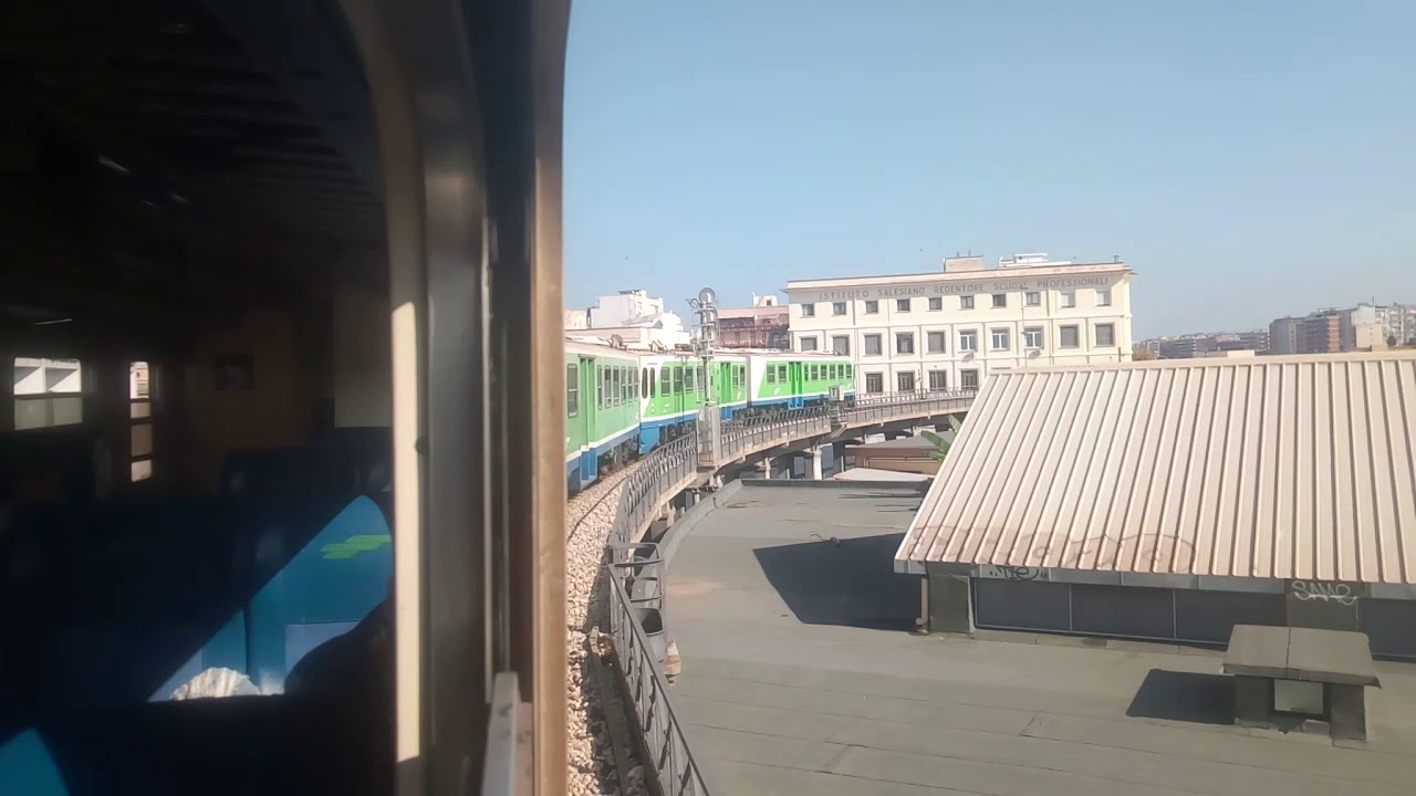 Percorso ferroviario FAL Bari Centrale FAL - Bari Scalo FAL a bordo delle UDT M4.357-356