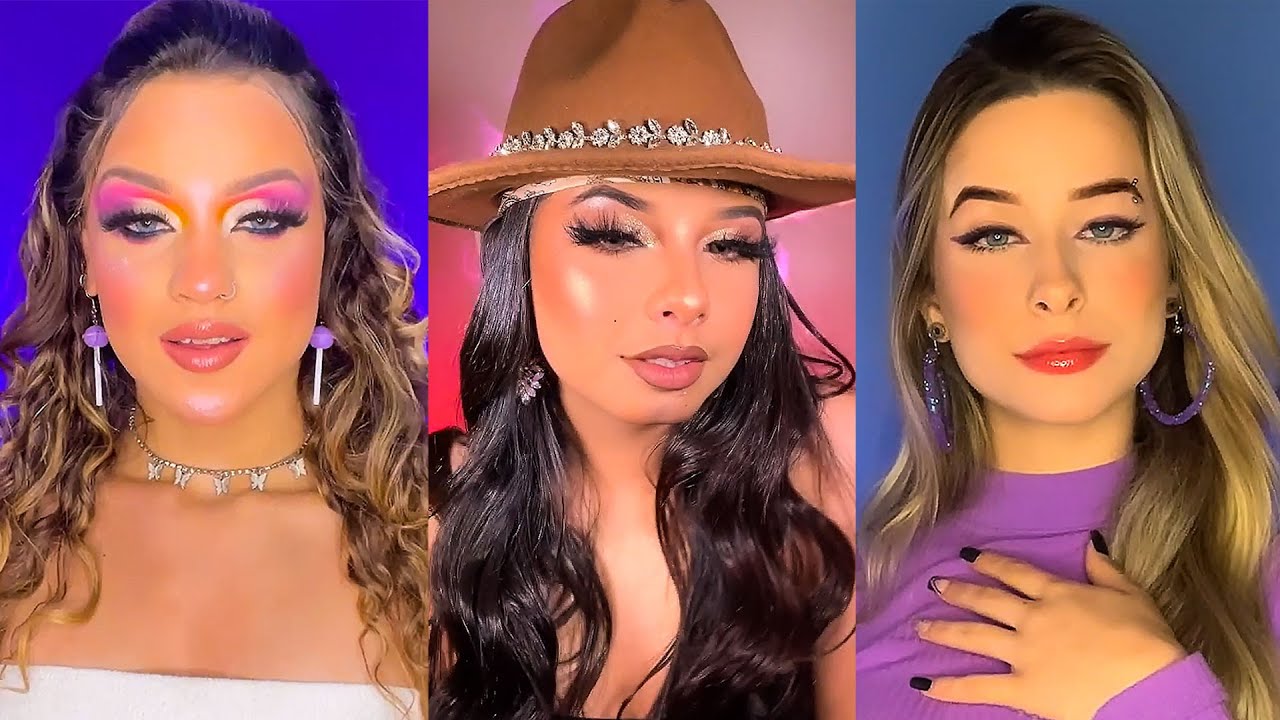 👍Makeup das Blogueiras - Challenge de Maquiagem - Os Melhores da Semana - Tik Tok (Instagram)
