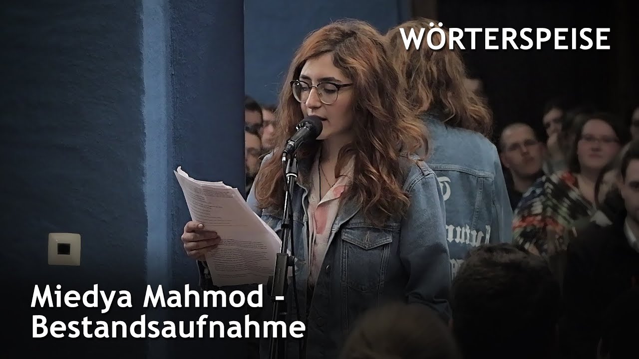Miedya Mahmod - Bestandsaufnahme (W&ouml;rterspeise - Dez. 2017)