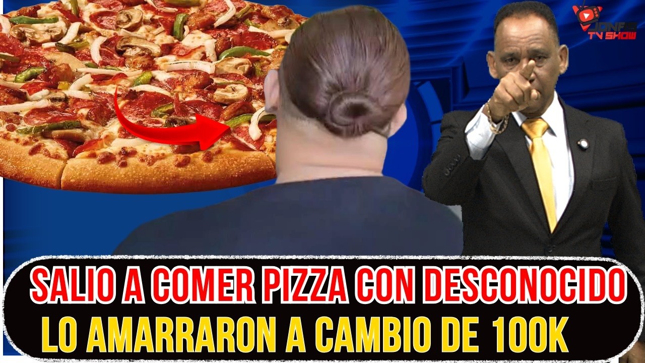 SE MONTO CON UN HOMBRE QUE NO CONOCIA A COMER PIZZA EN EL HOTEL MATUM