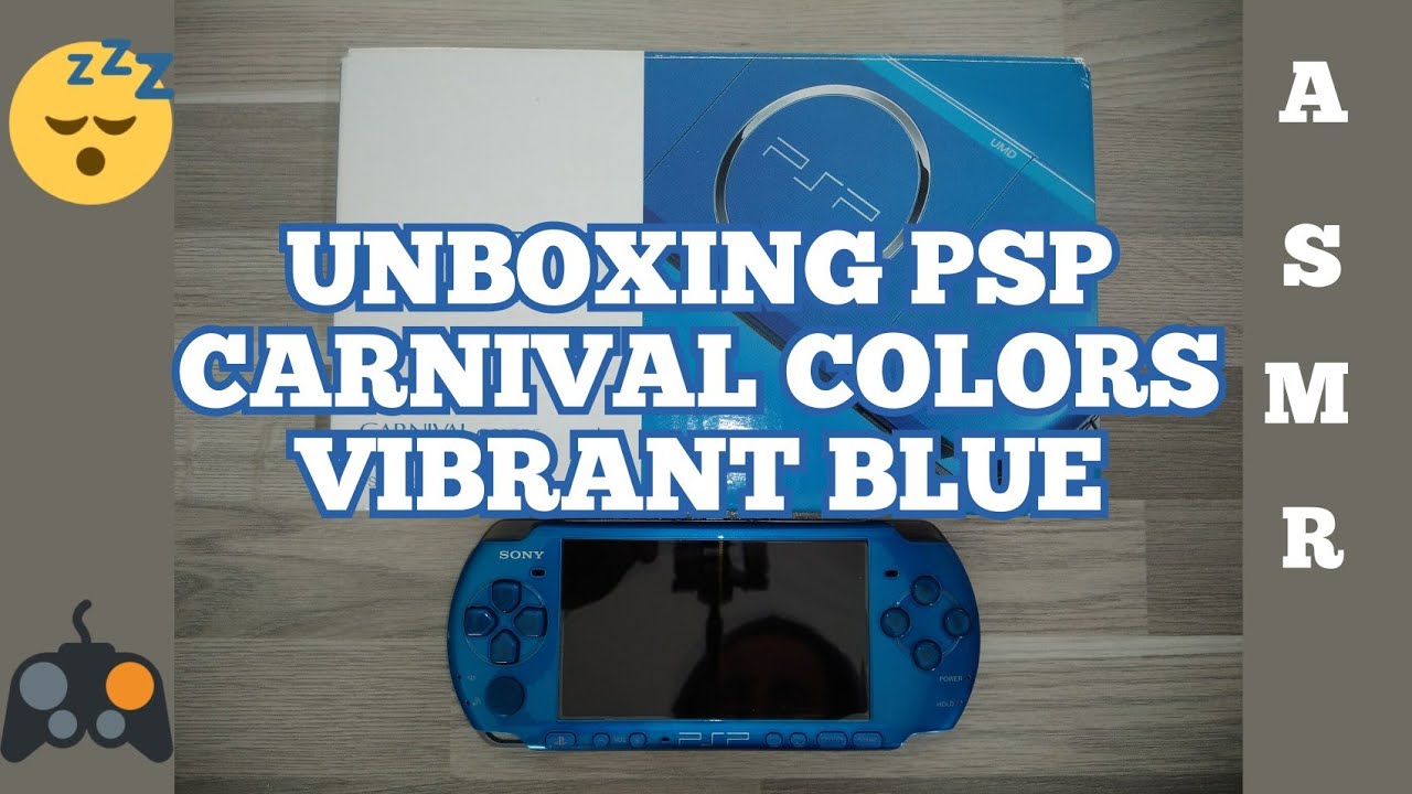 UNBOXING PSP 3000 VIBRANT BLUE 👌🎮