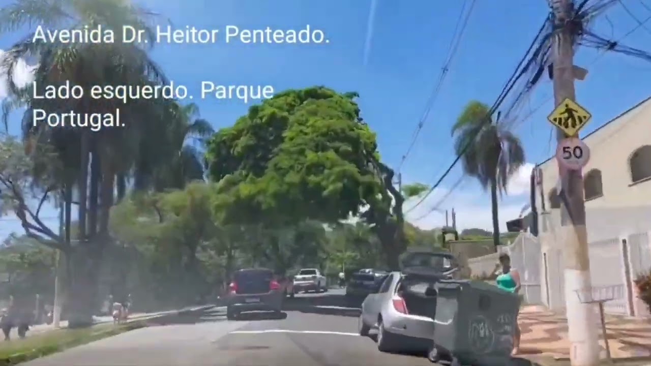 Dirigindo pela av  Brasil em Campinas, SP, Brasil