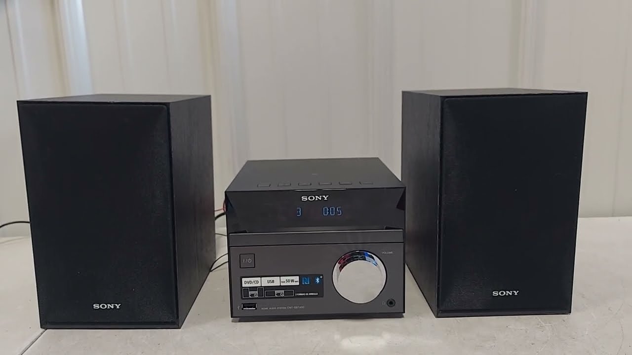 SONY CMT-SBT40D 50W BLUETOOTH Hi-Fi Home Audio System
