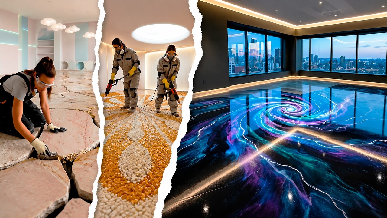 Stone Floor Transformation Concept