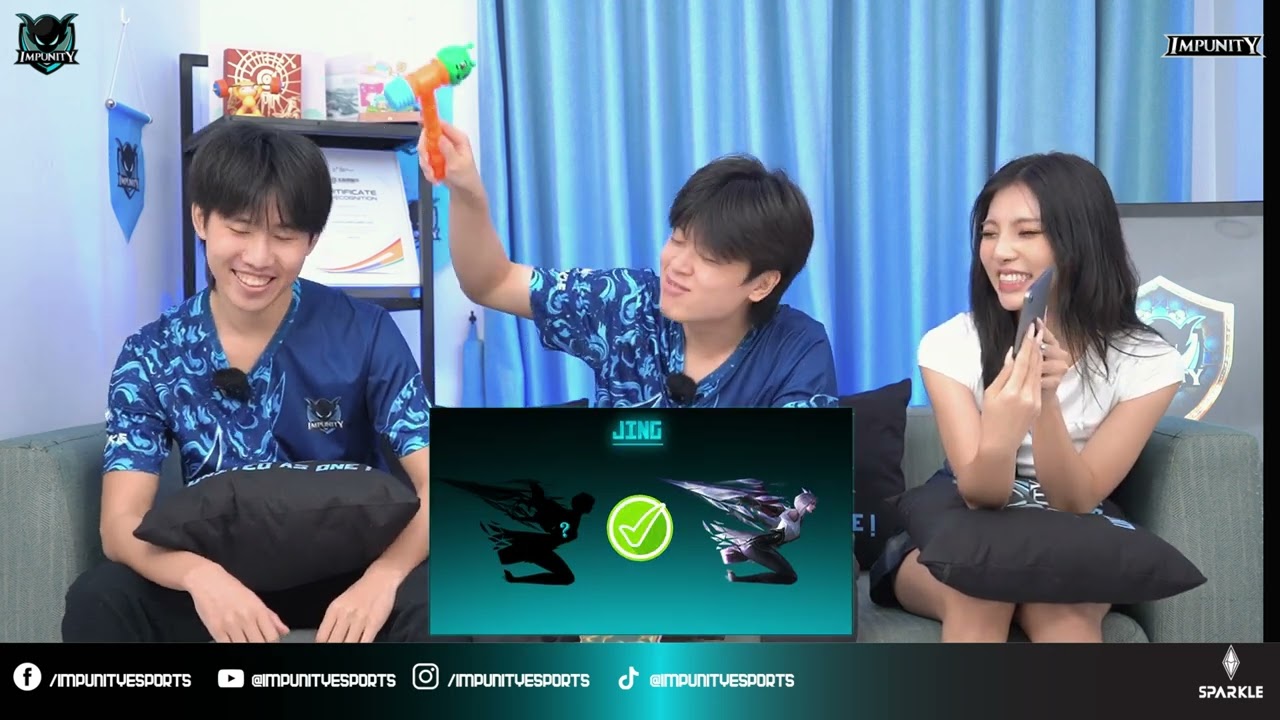 Impunity Esports Weekly Show EP2 - Guess The Heroes hosted by Keiko featuring AhXing and Black