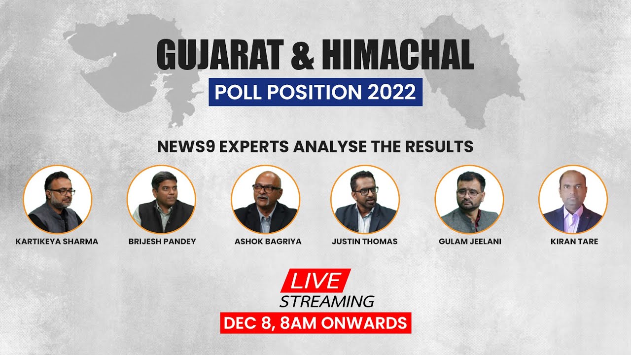 LIVE Gujarat and Himachal Pradesh Election Results 2022