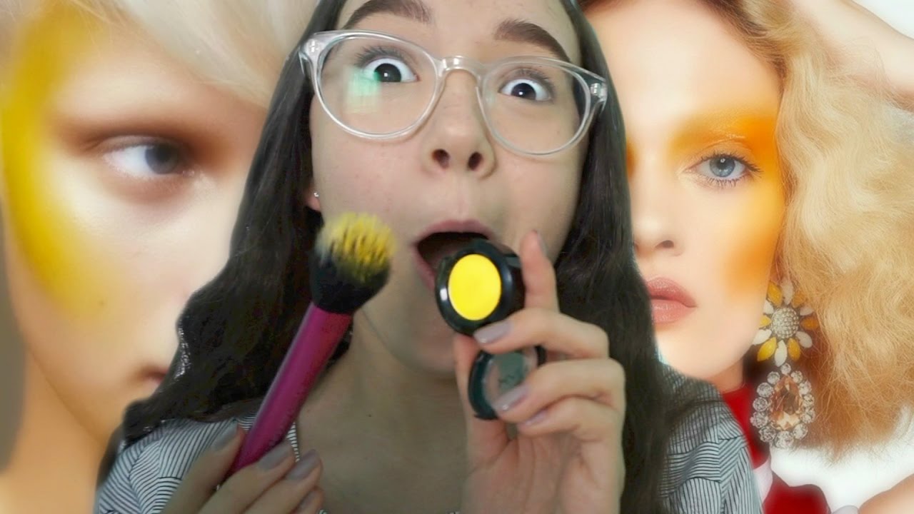 Testing YELLOW Blush The NEWEST Instagram Trend! FionaFrills