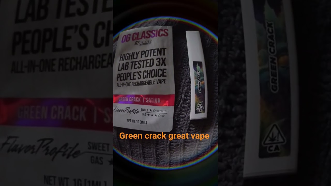 The Best Green Crack Vape Review